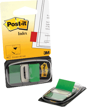 3M Post-it Index 680-3 grün