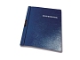 Durable Bewerbungsmappe mit Clip, Hart-/Weichfolie, A4, 30 Blatt, dunkelblau